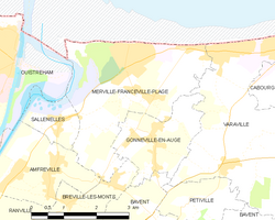 Map commune FR insee code 14409